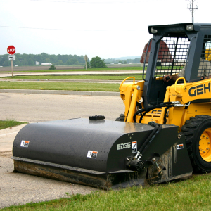 PICK-UP+BROOM+ATTACHMENT+FOR+SKID+STEER